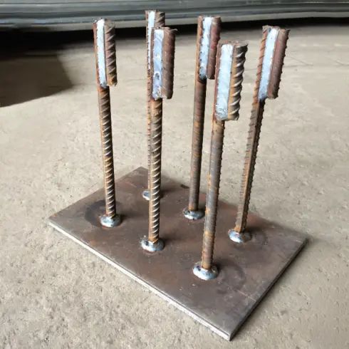 Embedded Steel Base Plates For Structural Installation